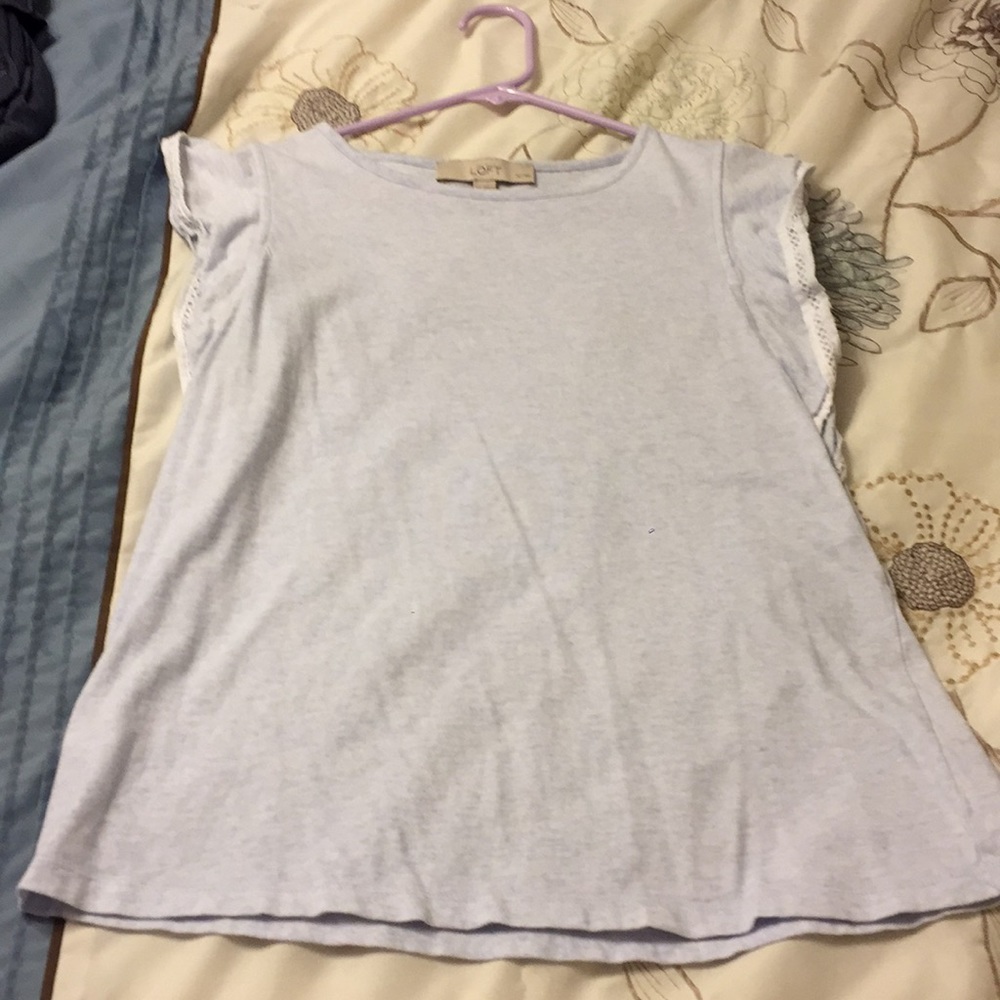 LOFT Ruffle t-shirt